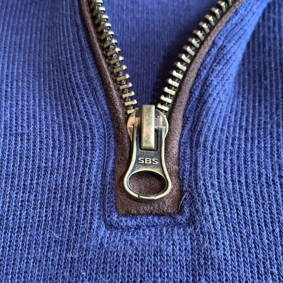 University of Arizona Wildcats Men's 1/4 Zip Blue Long Sleeve Sweater Size XL - Picture 8 of 11